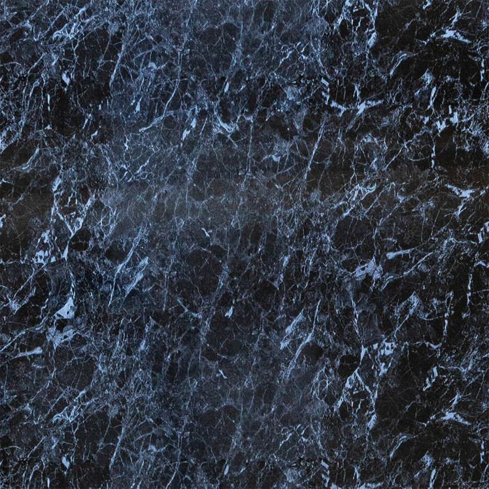Декоративна ПВХ плита чорний мармур 600*600*3mm SW-00001625