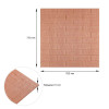 Панель стеновая 3D 700х770х5мм (кирпич) кофе с молоком (D) SW-00001801