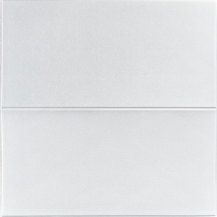 Панель стеновая 3D 700х700х5мм Lichi square white (D) SW-00001802