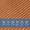 Панель 3D Bronze 710х700х4мм (D) SW-00001955