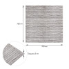 Самоклеюча декоративна 3D панель білий бамбук 700x700x8.5мм (071) SW-00000073